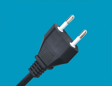 Italy IMQ 2 Pins CEI 23-50 Plug, Italy Power Supply Cords