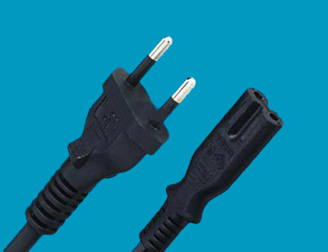 Brazilian Two Core Plug With Figure 8 Tail