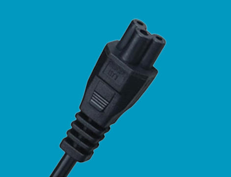 Mickey Mouse Tail QT1 IEC Power Cables, IEC Connector