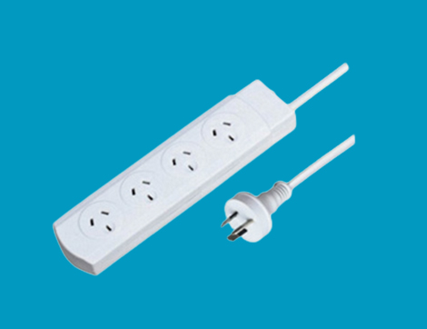 Australian Extension Strip SAA Socket